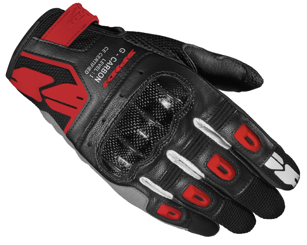 [C88-014-S] Spidi G-Carbon Red (S)