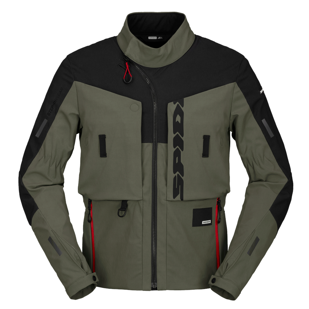 [T345-265-S] Spidi FRONTIER JACKET Militar (S)