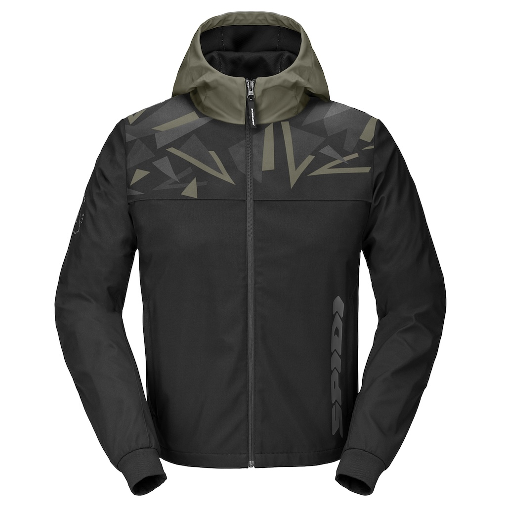 [T347-265-S] Spidi HOODIE EVO SPORT Militar (S)