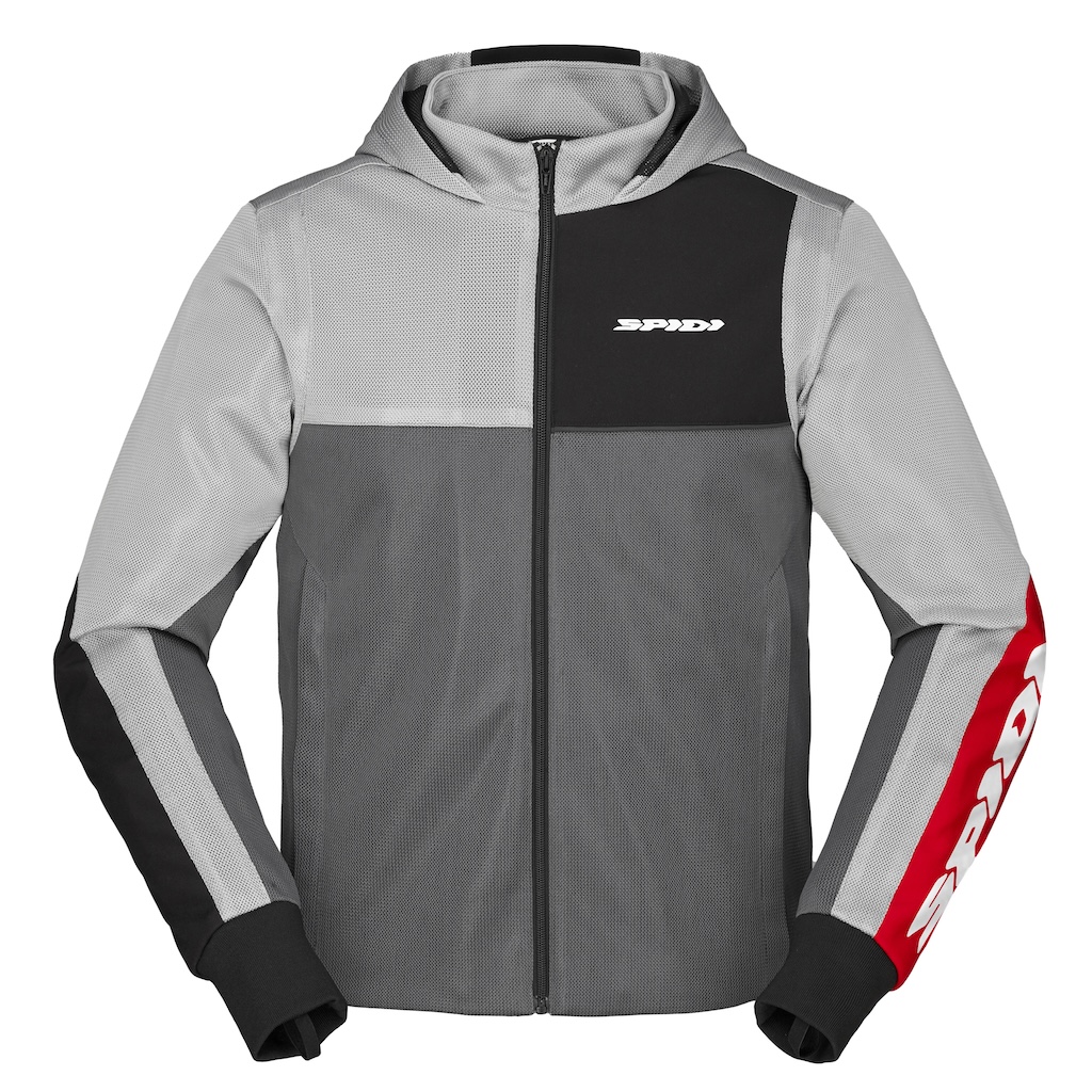 [T356-014-S] Spidi HOODIE NET Red (S)
