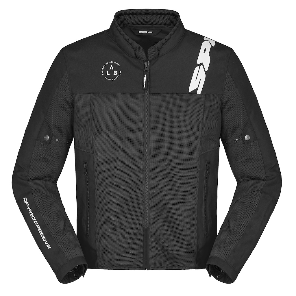 [T351-011-S] Spidi CORSA NET WINDOUT Black/White (S)