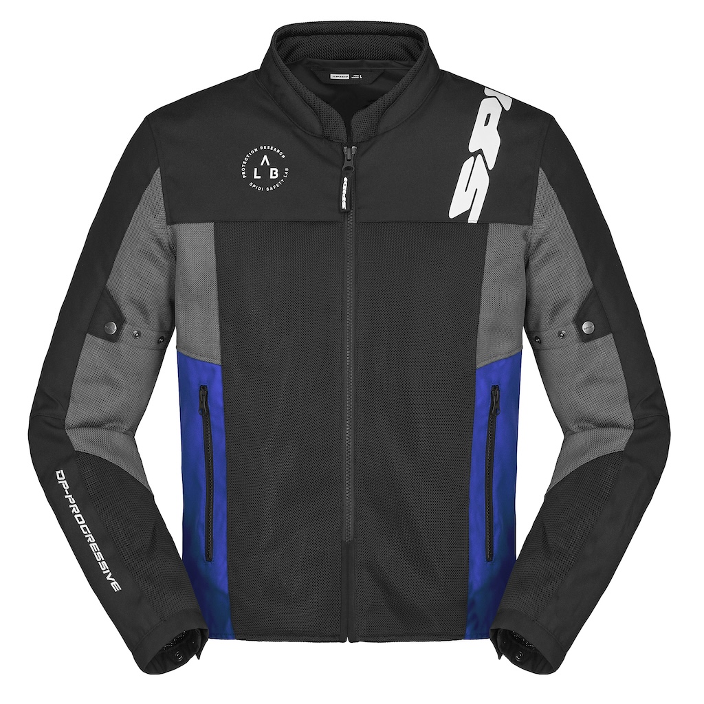 [T351-022-S] Spidi CORSA NET WINDOUT Black/Blue (S)