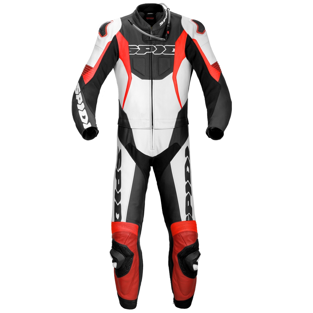 [Y151-021-46] Spidi Sport Warrior Touring Black/Red (46)