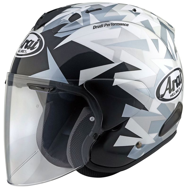 Arai SZ-R Evo Frost Mimesis White