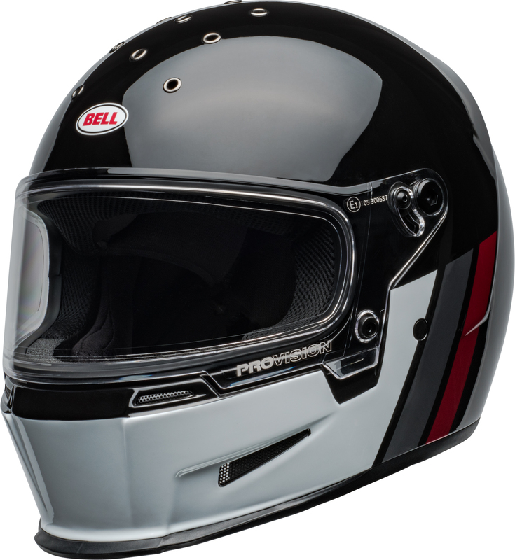 [7157999] Bell Eliminator GT Gloss Black/White (S)