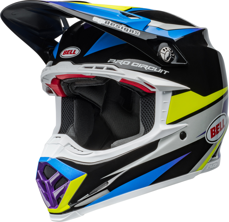 [7157148] Bell Moto-9S Flex - Pro Circuit 24 Gloss Black/Blue (S)