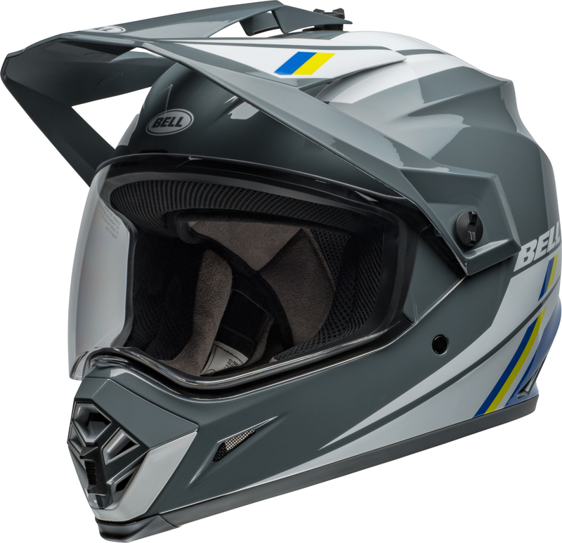 [7157272] Bell MX-9 Adventure MIPS Alpine Gloss Charcoal/Silver (S)