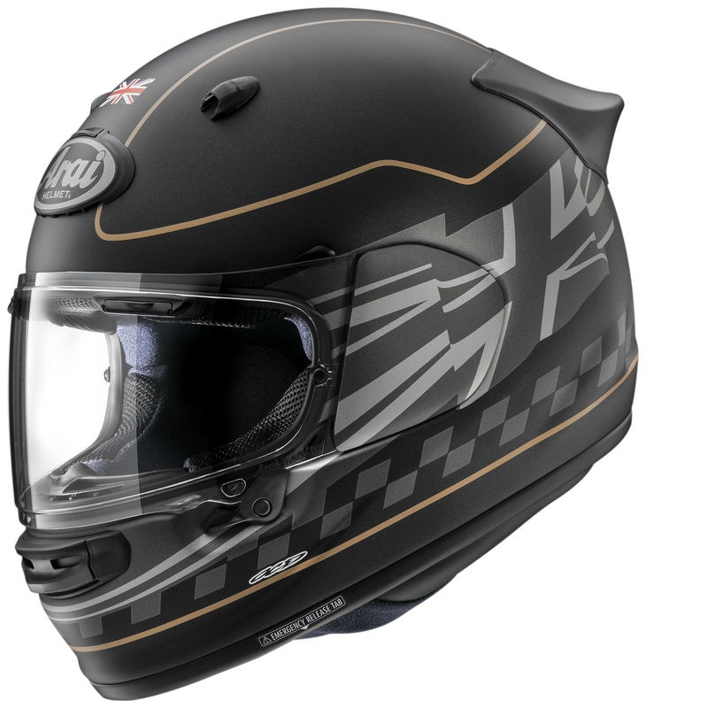 [177-429-01] Arai Quantic Dark Citizen Black (XS)