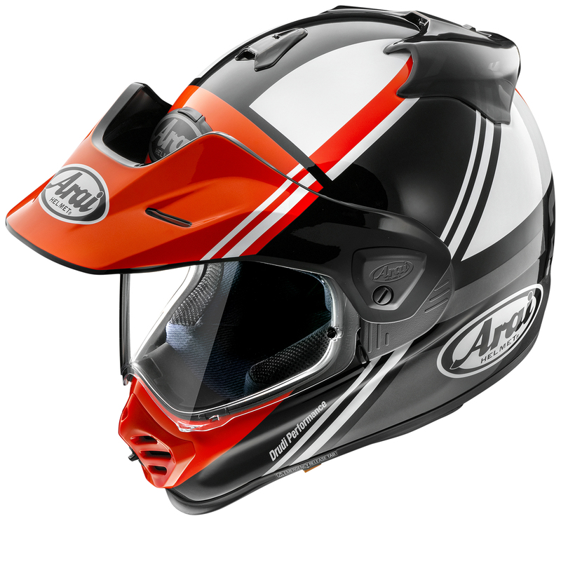 [184-0308-01] Arai Tour-X5 Cosmic Red (XS)