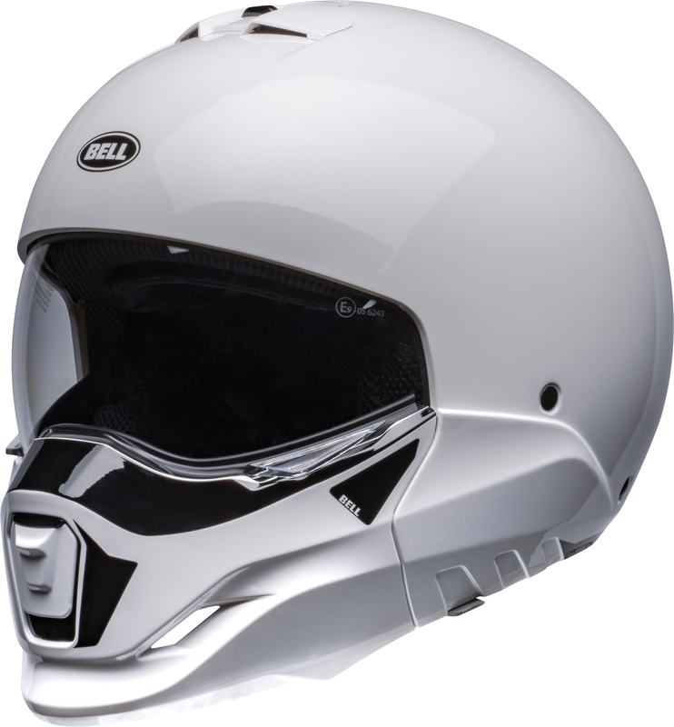 [7150204] BELL Broozer Duplet Gloss White (S)