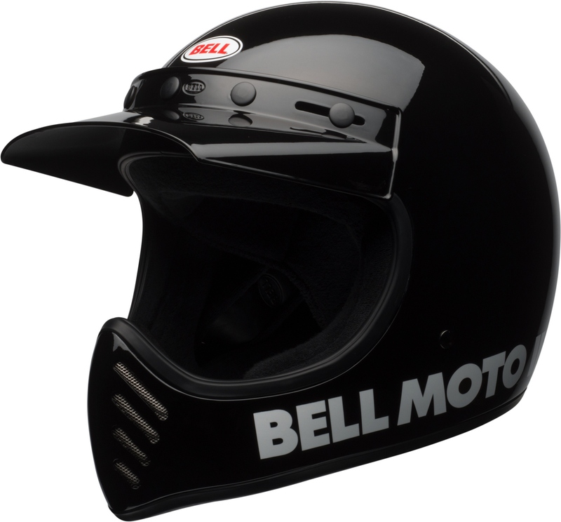 [7152032] BELL Moto-3 Classic Gloss Black (XS)