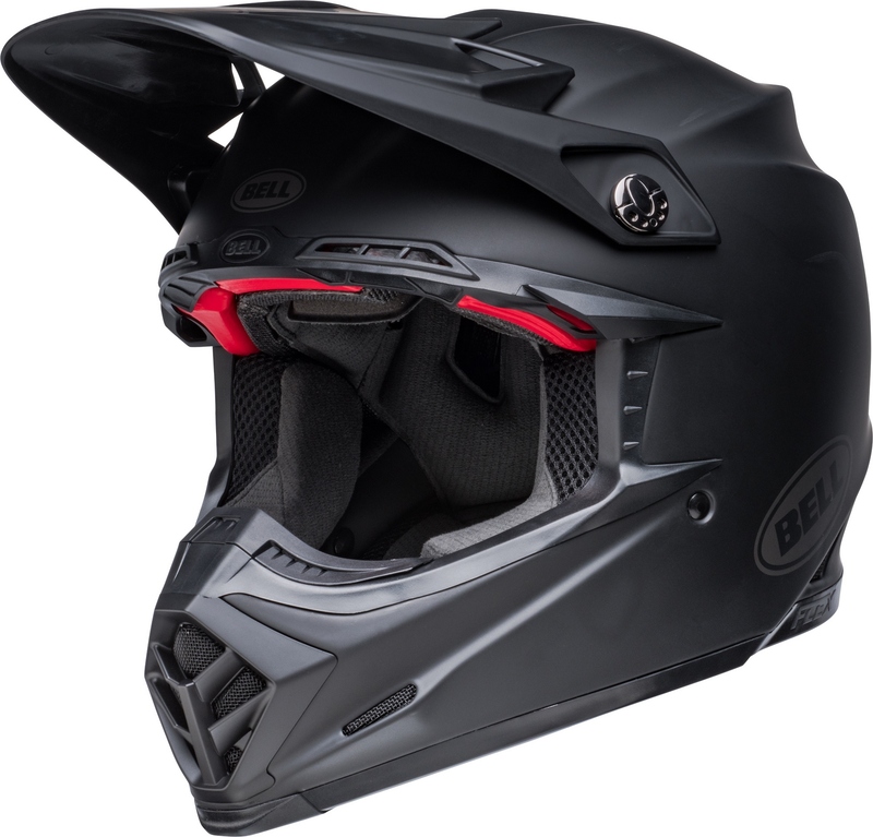 [7150427] Bell Moto-9S Flex Solid Matt Black (S)
