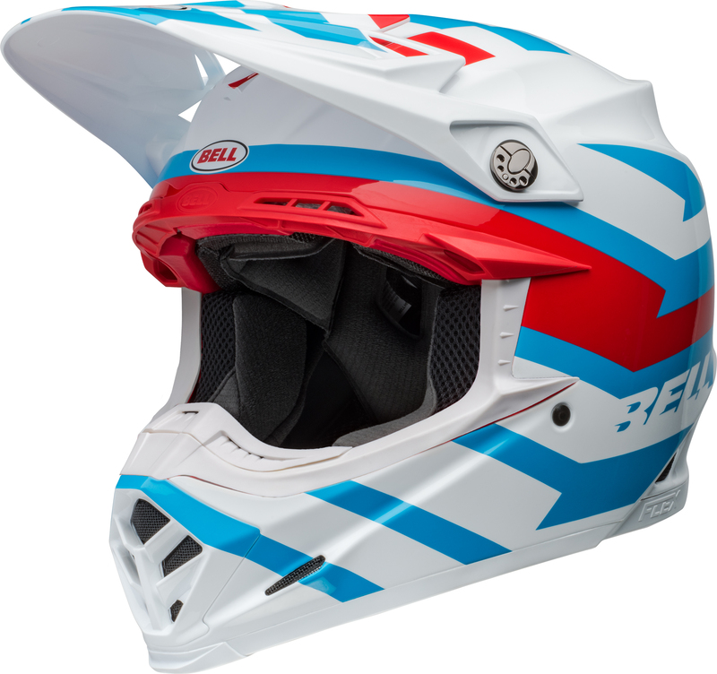 [7157251-1] Bell Moto-9S Flex Banshee Gloss White Red (L)