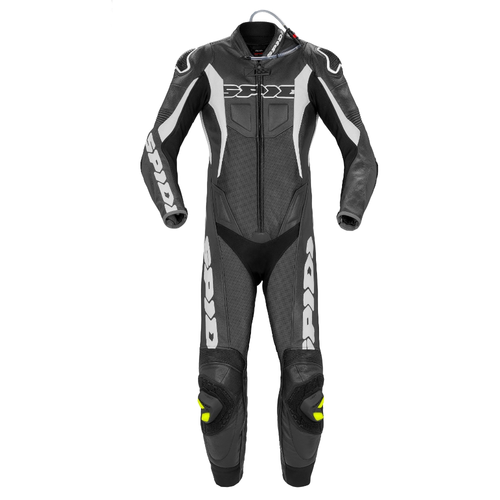 [Y150-011-46] Spidi Sport Warrior Perforated Pro Black/White (46)