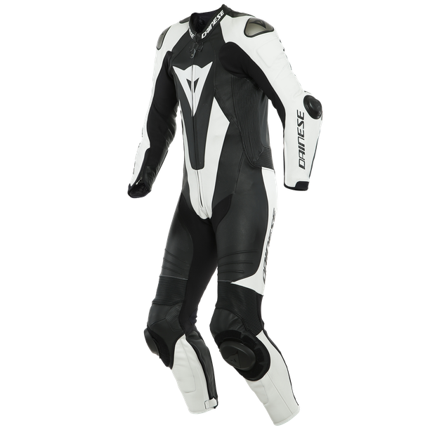 Dainese Laguna Seca 5 1Pc Leather Suit Perf. white/black