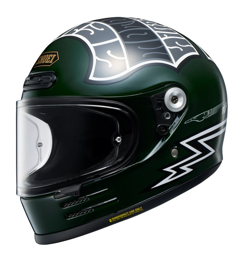 [CSGLA0617042] Shoei Glamster 06 Heiwa Motorcycles Tc4 (XS)
