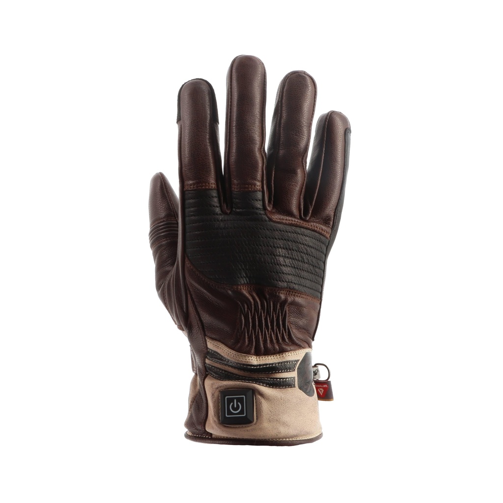[2024117 CBN T8] Helstons FENDER (HEATING) CHOCO Leather  (T8)