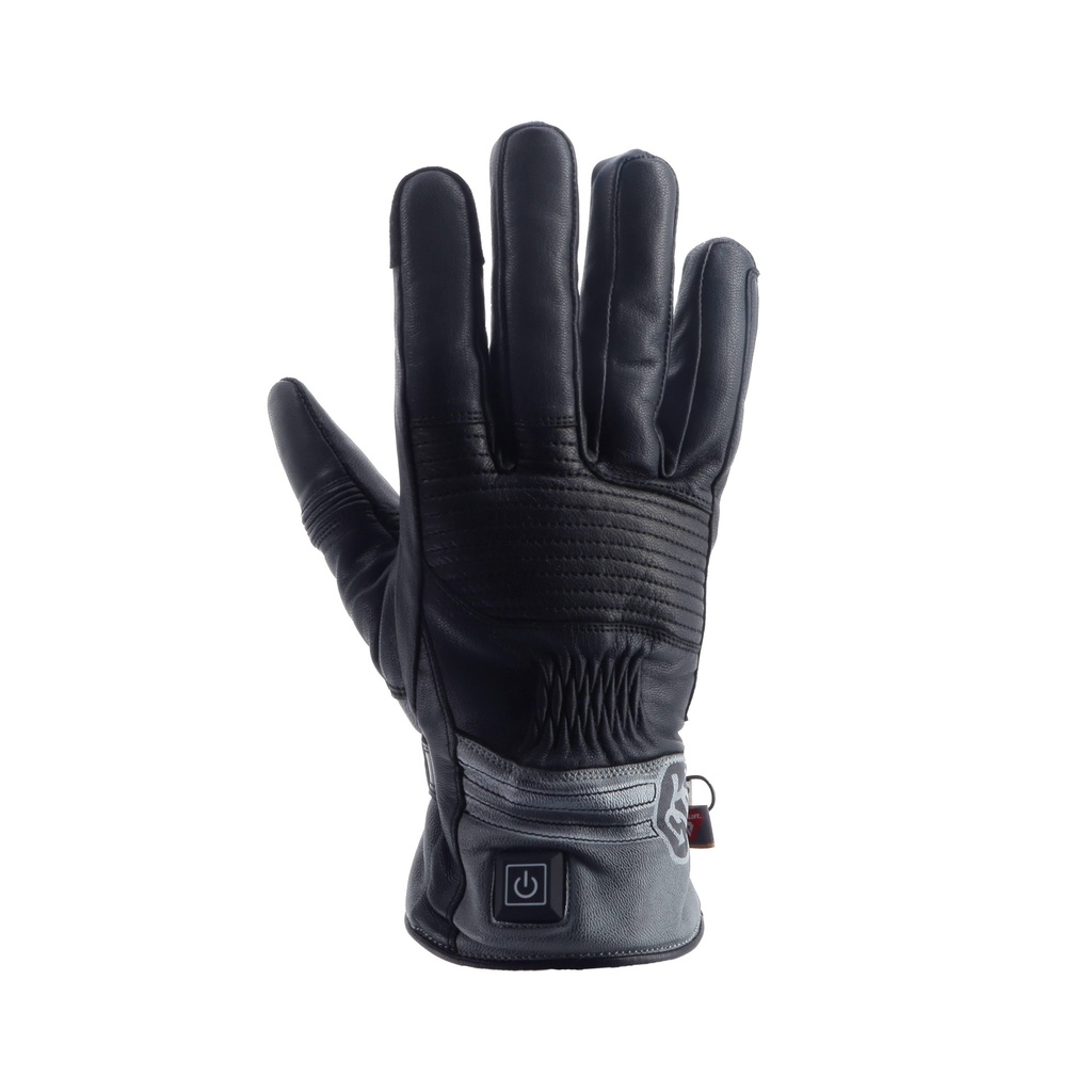 [2024117 NGI T8] Helstons FENDER (HEATING) BLACK Leather  (T8)