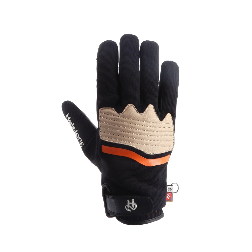 Helstons JAZZ WINTER 4Ways-BLACK Leather (Orange-Beige) 