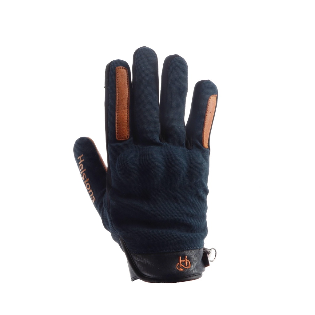 [2024126 BGN T7] Helstons MELODY GIRL WINTER 4Ways-BLUE Leather (Gold-Black) (T7)