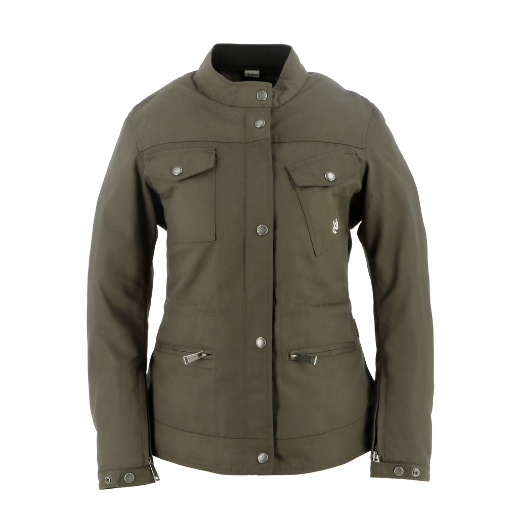 [2024110 K S] Helstons MOHAVE Cotton-Canvas KHAKI  (S)