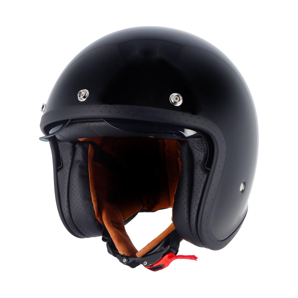 [2024055 NBT XS] Helstons NAKED HELMET EN-2206 GLOSSY BLACK (H589) (XS)