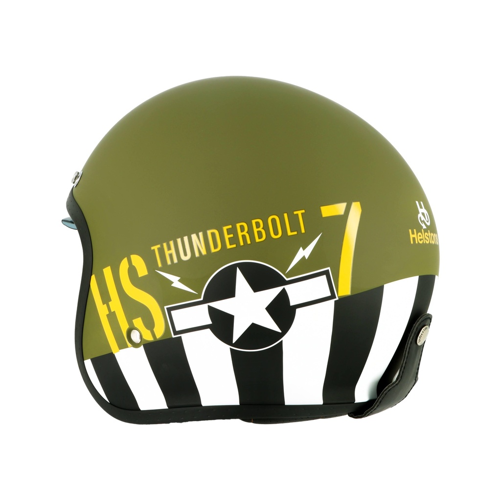 [2024058 K XS] Helstons THUNDERBOLT HELMET EN-2206 KHAKI (H589) (XS)