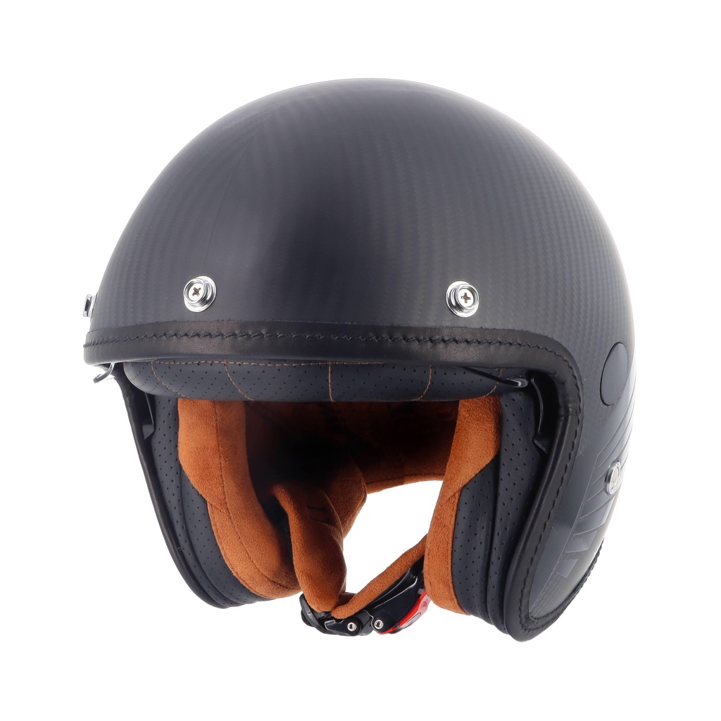 [2024052 NN XS] Helstons WINGS HELMET Carbon EN-2206 BLACK-BLACK (H587) (XS)
