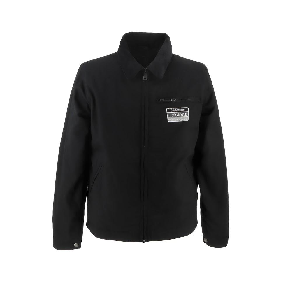 [2024080 NO S] Helstons WORKER BLACK Cotton Canvas  (S)