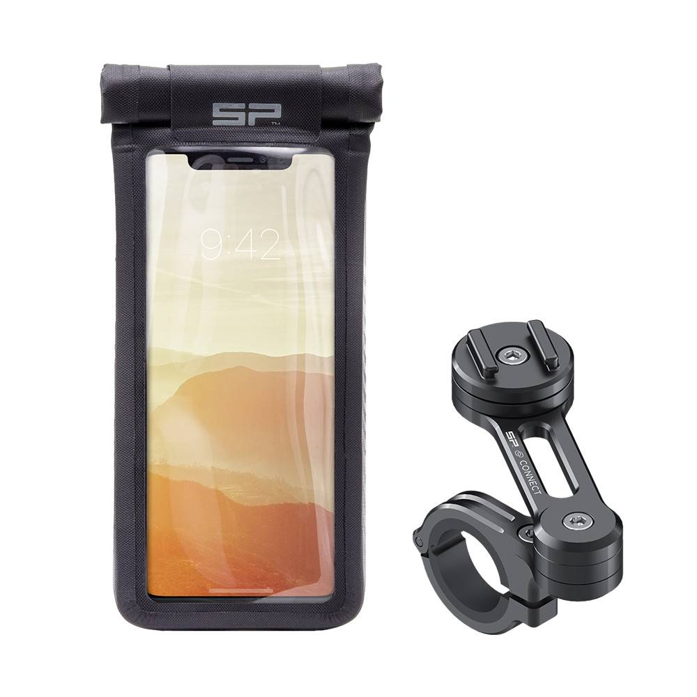 [SPC53941] SP CONNECT KIT MOTO BUNDLE UNIVERSAL PHONE CASE NEGRA M