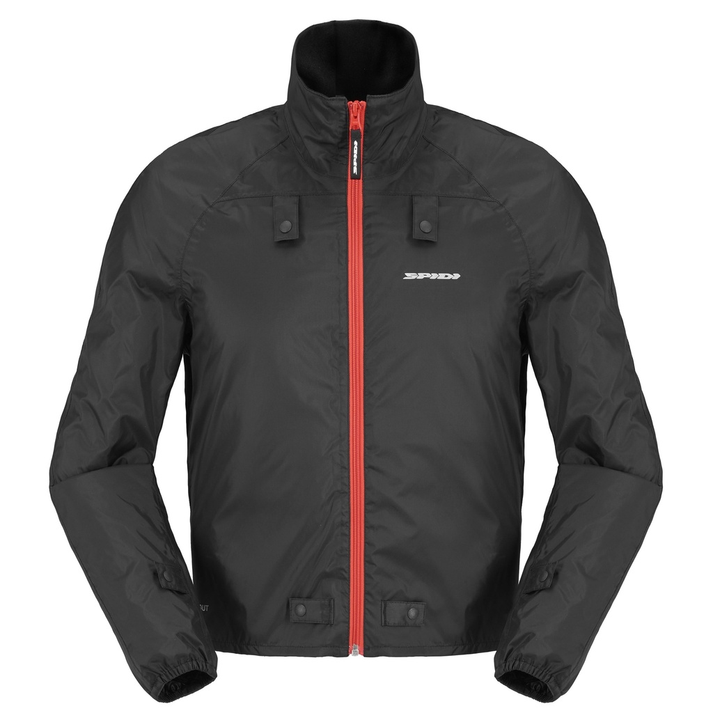 [X100-026-S] Spidi Thermo Rain Chest Black (S)