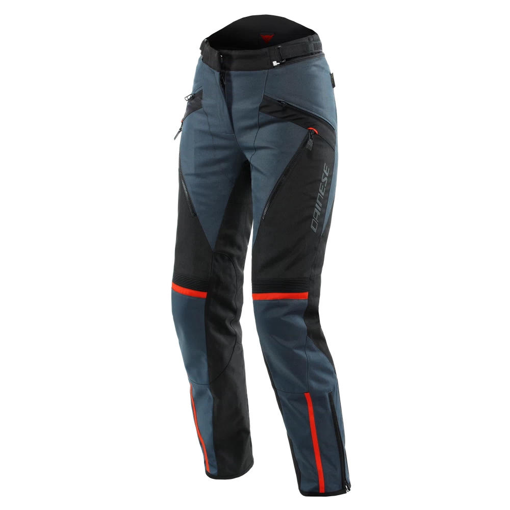 [2674591 80E 44] Dainese Tempest 3 Lady D-Dry Pants ebony/black/lava-red (44)