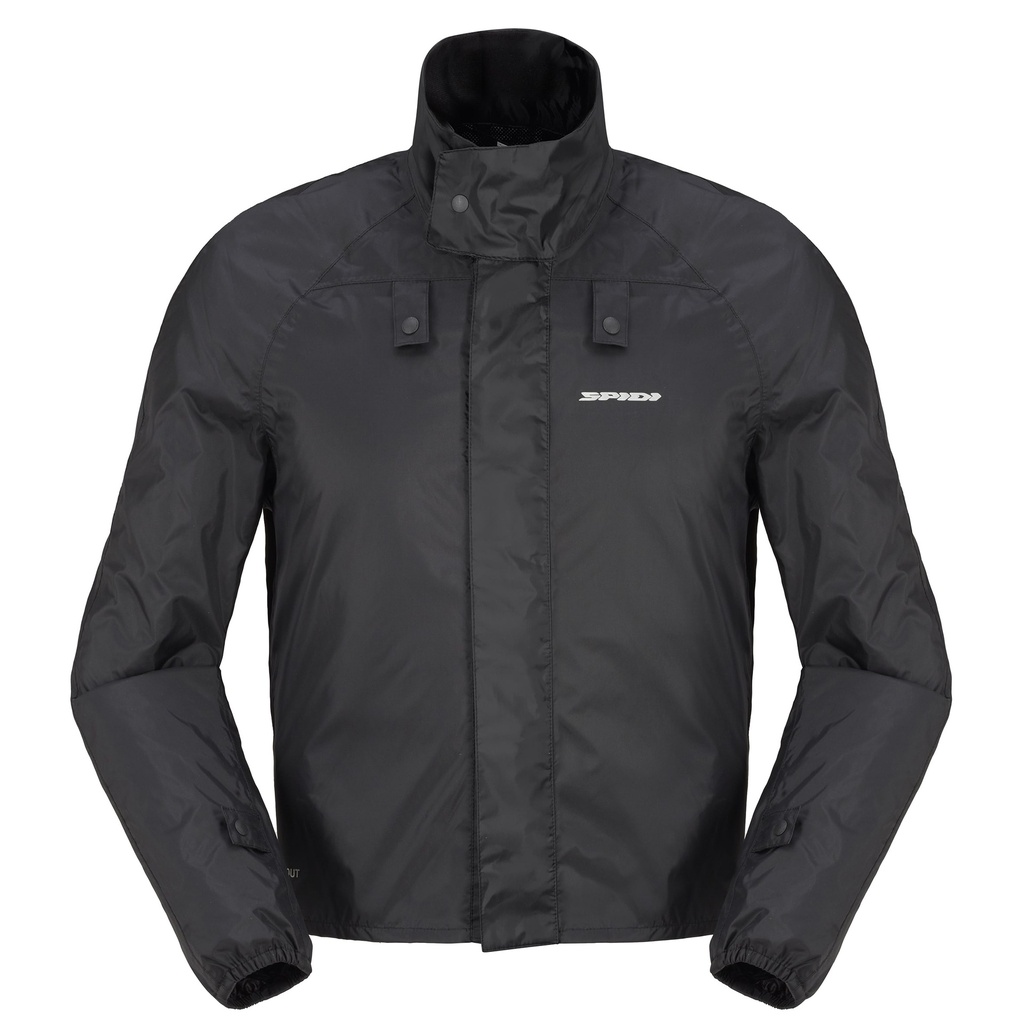 [X47-026-S] Spidi Rain Chest H2Out Man Underjacket Black (S)