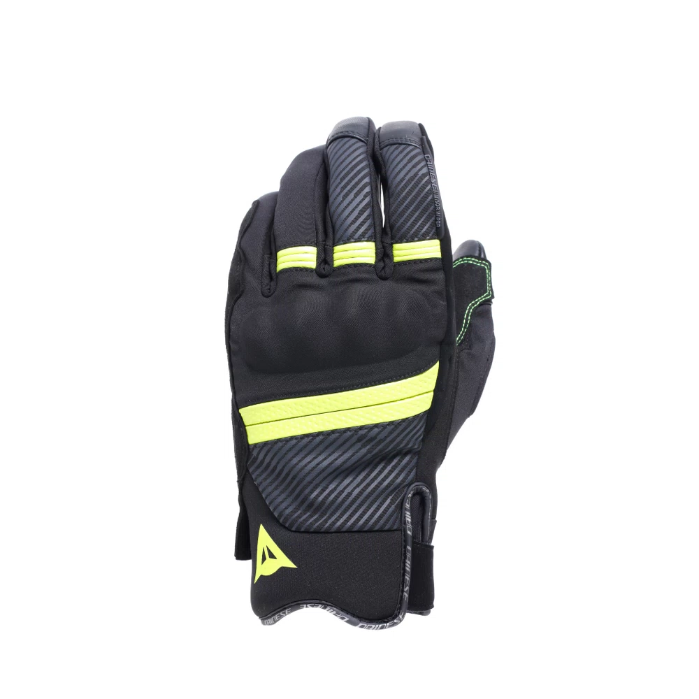 [18100009 95L XS] Dainese Fulmine D-Dry Gloves black/yellow fluo/dark grey (XS)