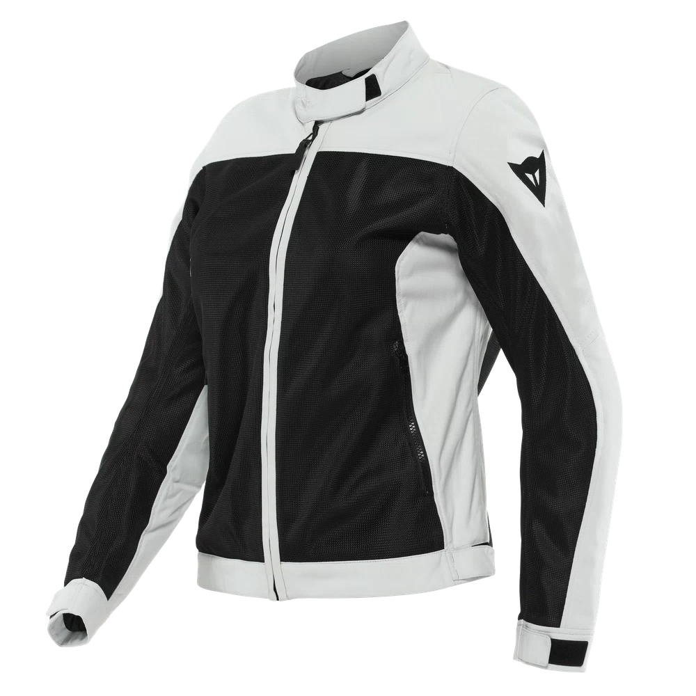 [2735243 U87 44] Dainese Sevilla Air Lady Tex Jacket black/glacier-gray (44)