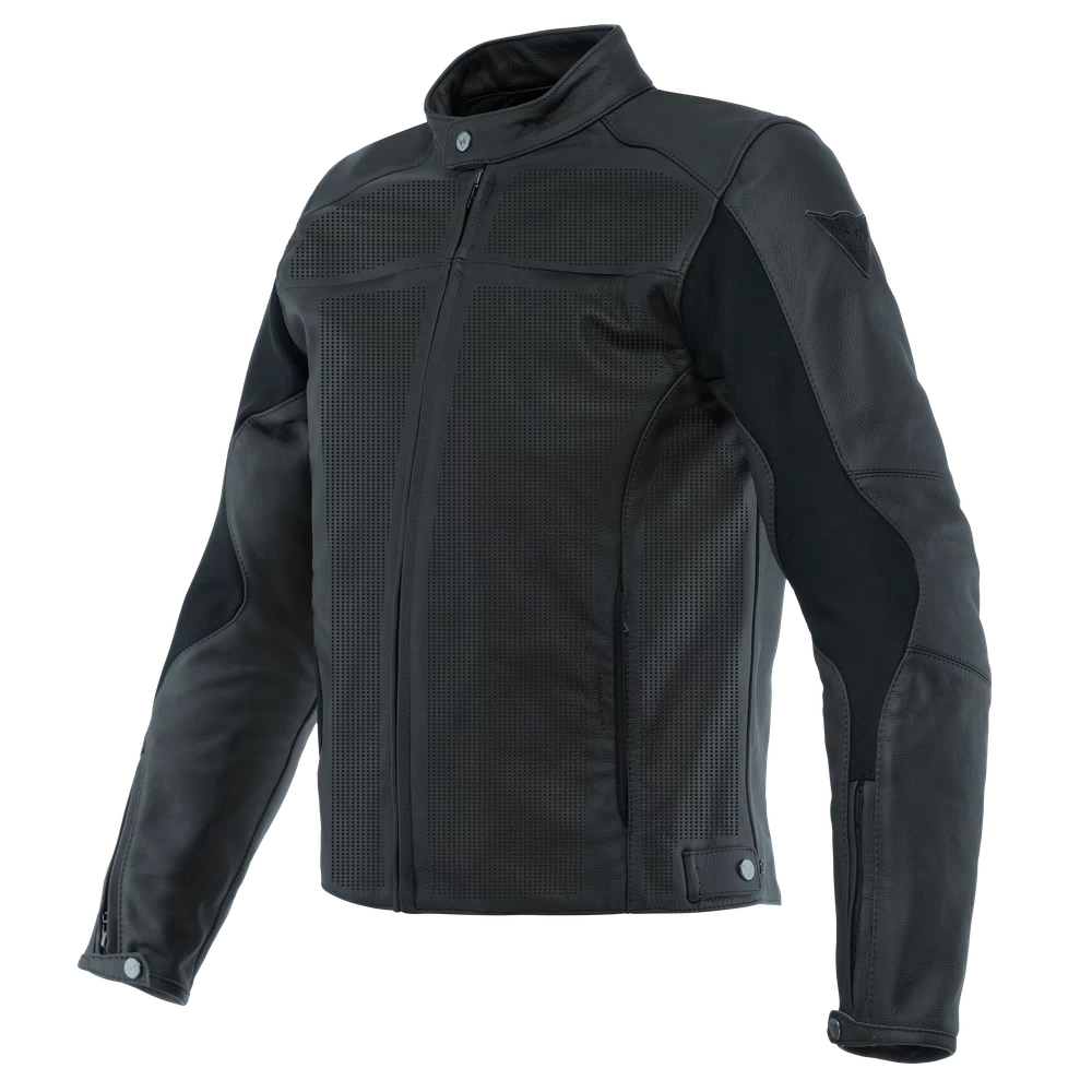 Dainese Razon 2 Perf. Leather Jacket black