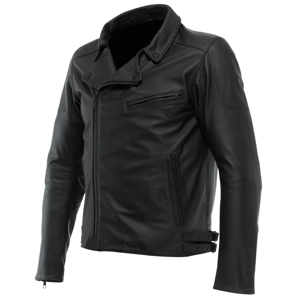 [15300009 001 44] Dainese Chiodo Leather Jacket black (44)