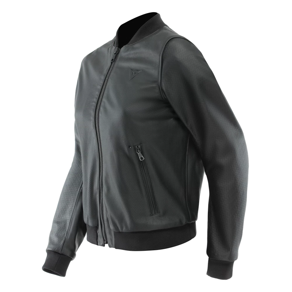 [15300022 001 44] Dainese Accento Perf. Leather Jacket Wmn black (44)