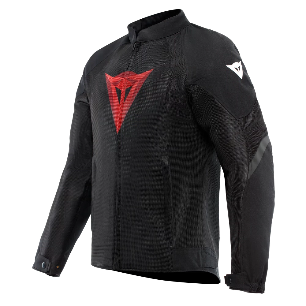 [17300005 11J 44] Dainese Herosphere Air Tex Jacket Black / Red Diamond (44)