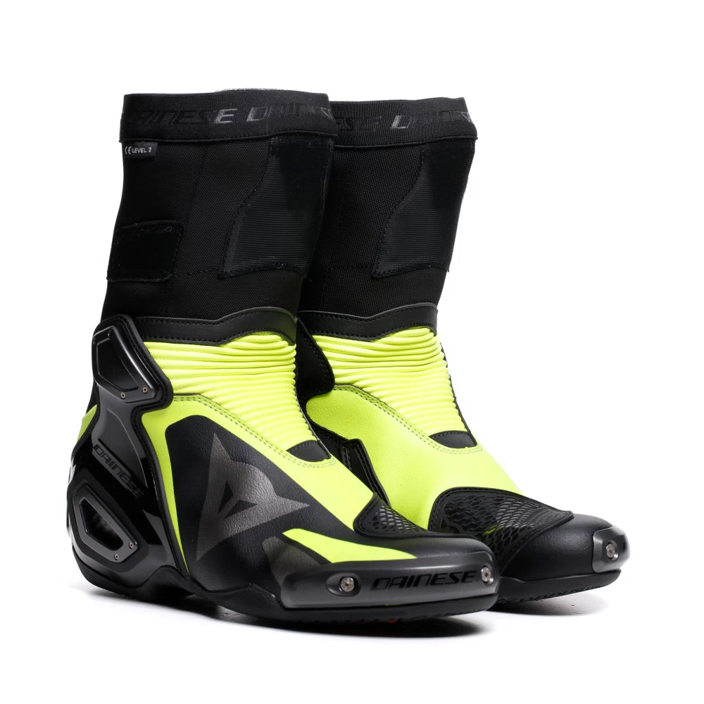 [17900052 620 41] Dainese Axial 2 Boots black/yellow-fluo (41)