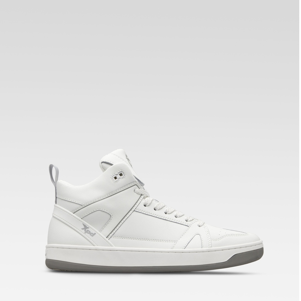 [S106-001-39] XPD Moto-1 Leather Sneakers White (39)