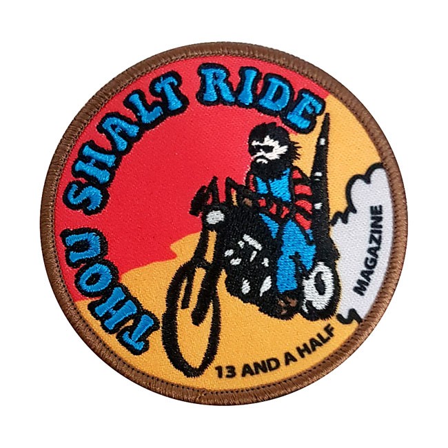 Parche 13 1/2 Thou Shalt Ride
