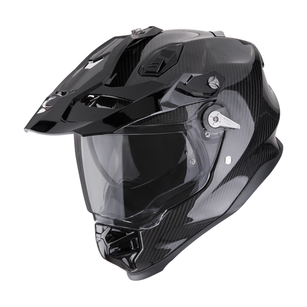 [184-261-03-02] Scorpion Adf-9000 Carbon Air Solid Black (XS)