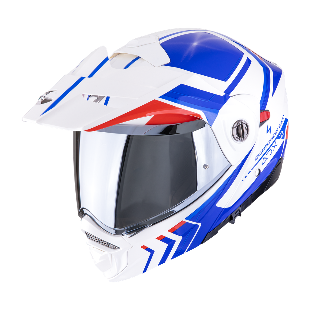 [89-504-236-02] Scorpion Adx-2 Lewis White-Blue-Red (XS)