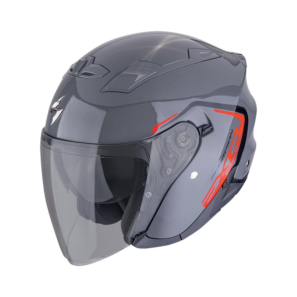 [23-482-318-02] Scorpion Exo-230 Cit-E Grey-red (XS)