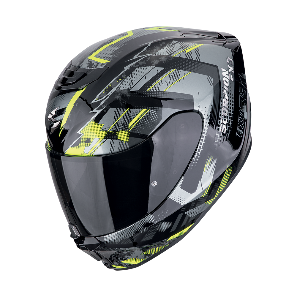 [139-480-141-02] Scorpion Exo-391 Clutter black-neon yellow (XS)