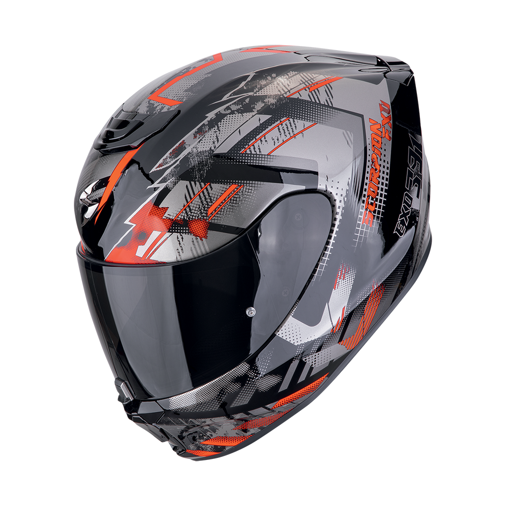 Scorpion Exo-391 Clutter black-red