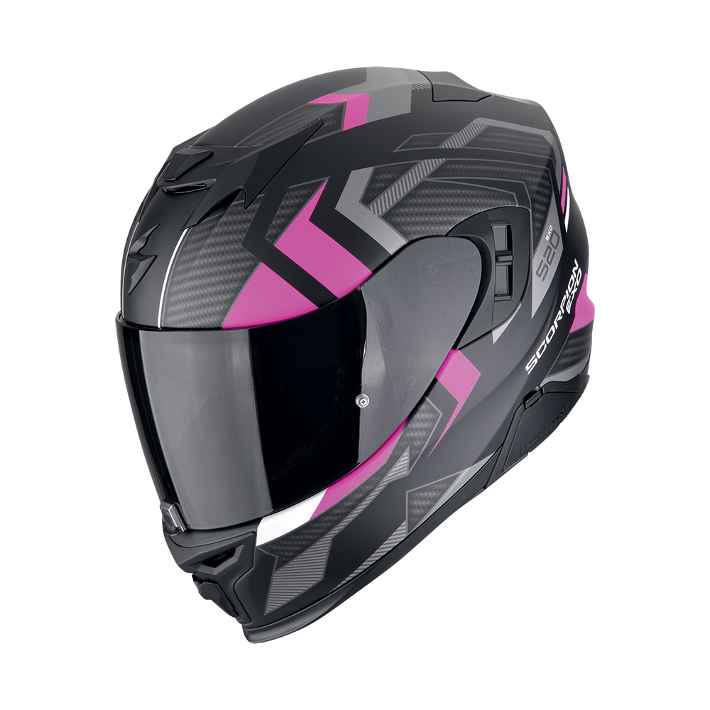 Scorpion  Exo-520 Evo Air Sensus Matt Black-Pink