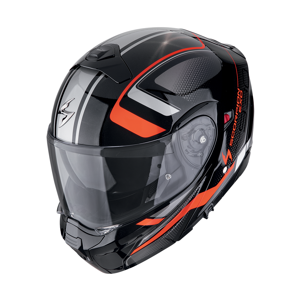[194-501-244-02] Scorpion Exo-930 Evo Ardens Metallic Black-Red (XS)
