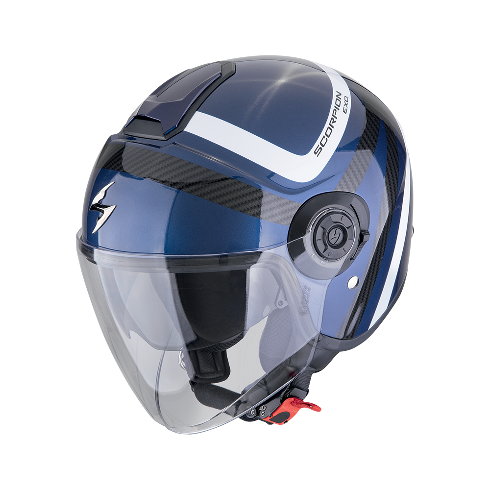 [183-488-358-02] Scorpion  Exo-City II Riva Blue-Black (XS)